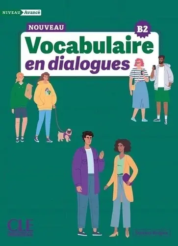Vocabulaire en dialogues niveau avance B2 + audio online - Książki