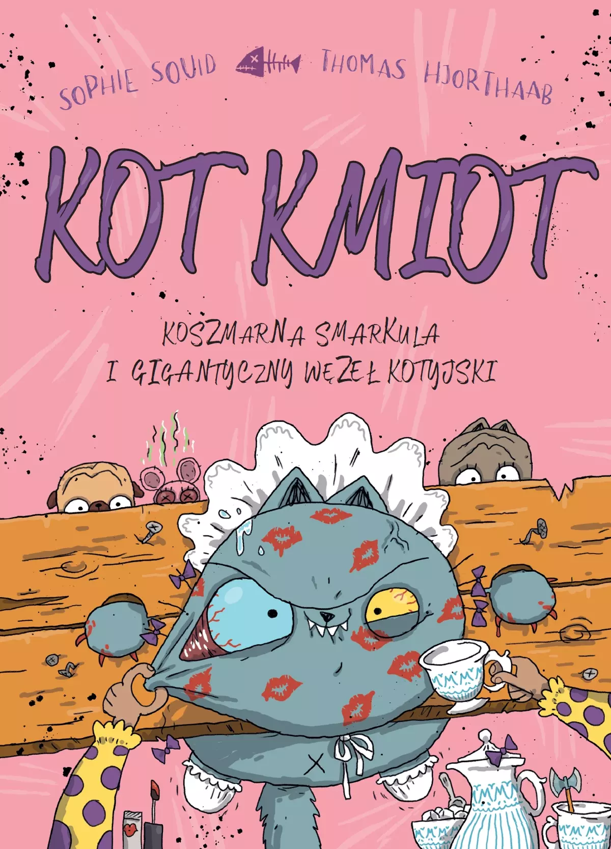 Kot Kmiot. Tom 3. Koszmarna smarkula i gigantyczny węzeł kotyjski - Książki