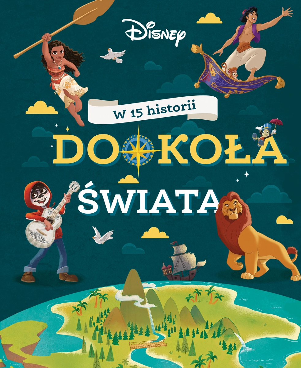 W 15 historii dookoła świata. Disney - Książki
