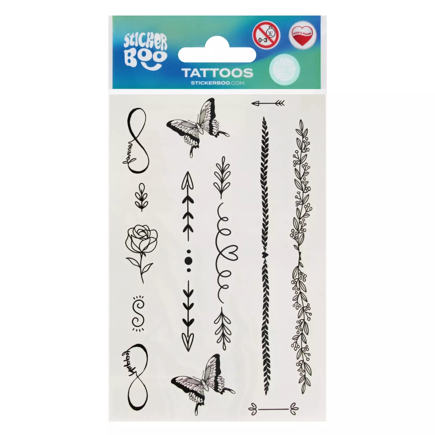 Tatuaz Life 100x175 S-boo Pbh1/1000 - Papiernicze i szkolne