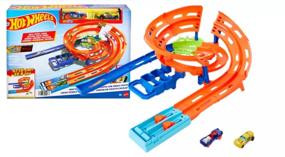 Hot Wheels. HTK17 Action. Zakręcona pętla - Zabawki