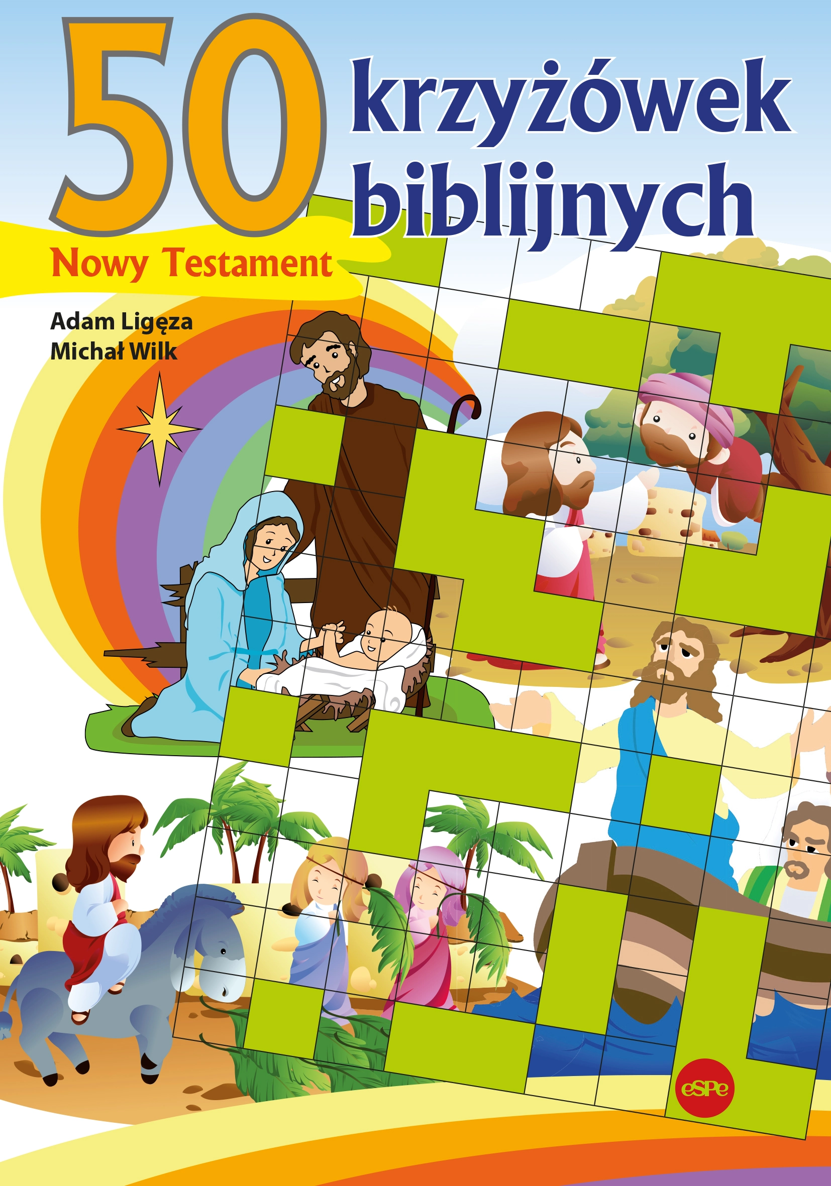 50 krzyżówek biblijnych. Nowy Testament - Książki