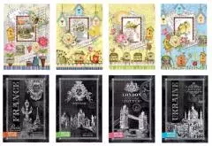 Notatnik ozdobny B5/80K kratka FRESH - Papiernicze i szkolne