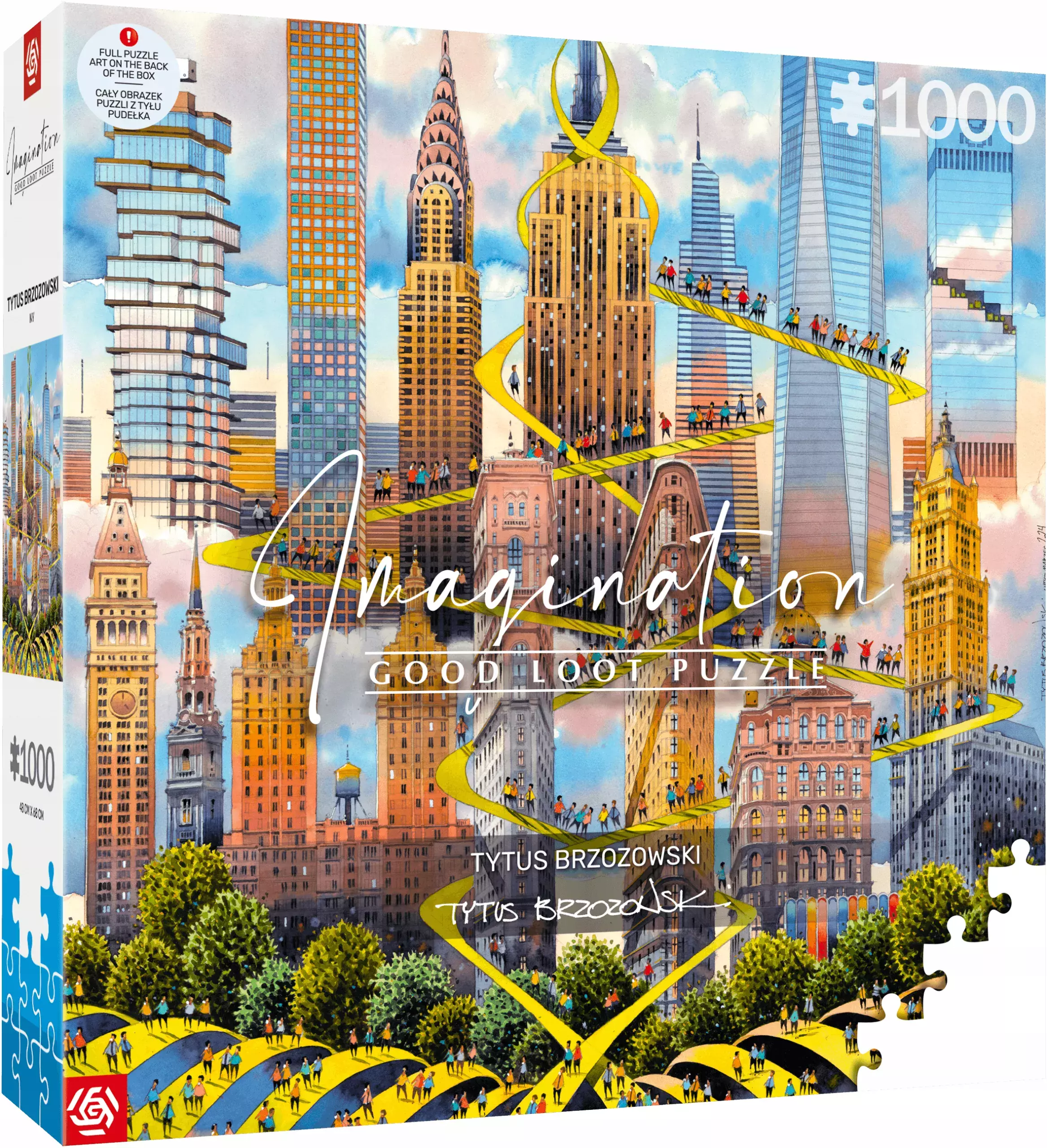 Puzzle Good Loot Imagination 1000 elementów Tytus Brzozowski Jork 5908305247999 - Puzzle