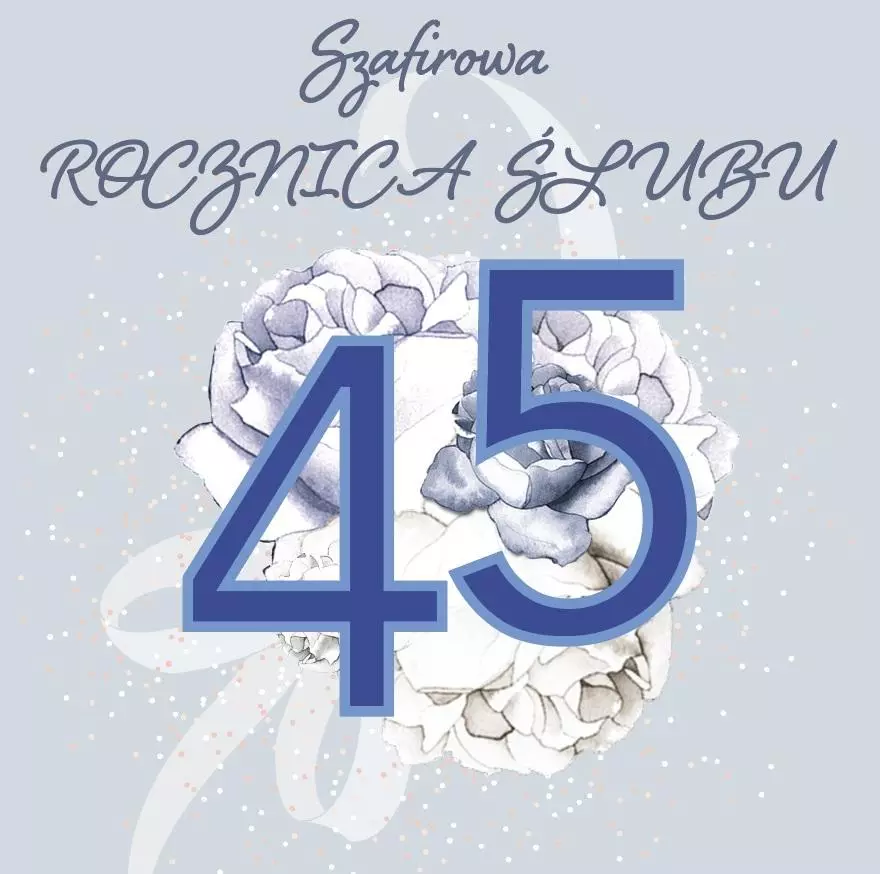 Karnet Swarovski kwadrat CL4411 Rocznica Ślubu 45 - Papiernicze i szkolne
