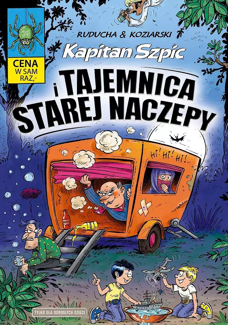 Kapitan Szpic. Tom 4. Kapitan Szpic i tajemnica starej naczepy - Książki