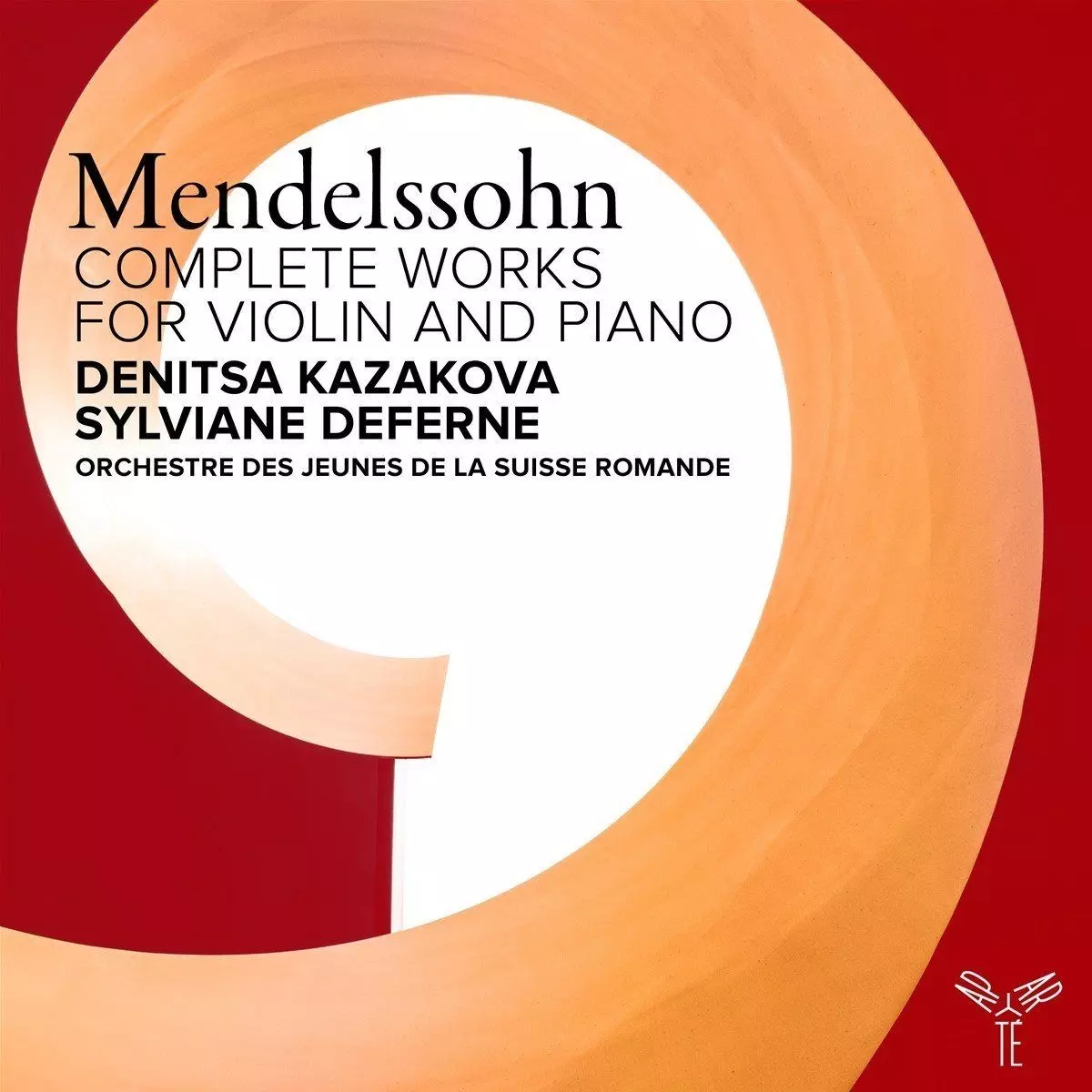 Complete Works For Violin And Piano Orchestre Des Jeunes De La Suisse Romande Kazakova Deferne, CD - Muzyka