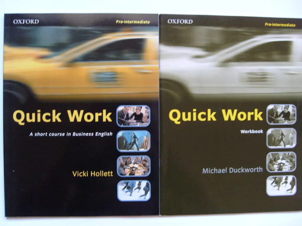 Quick Work - Pre-Intermediate Student&s Book - Książki