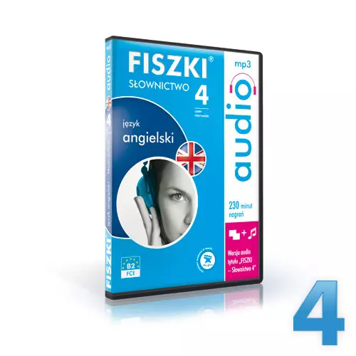 Fiszki audio. Język angielski Słownictwo 4 - Książki