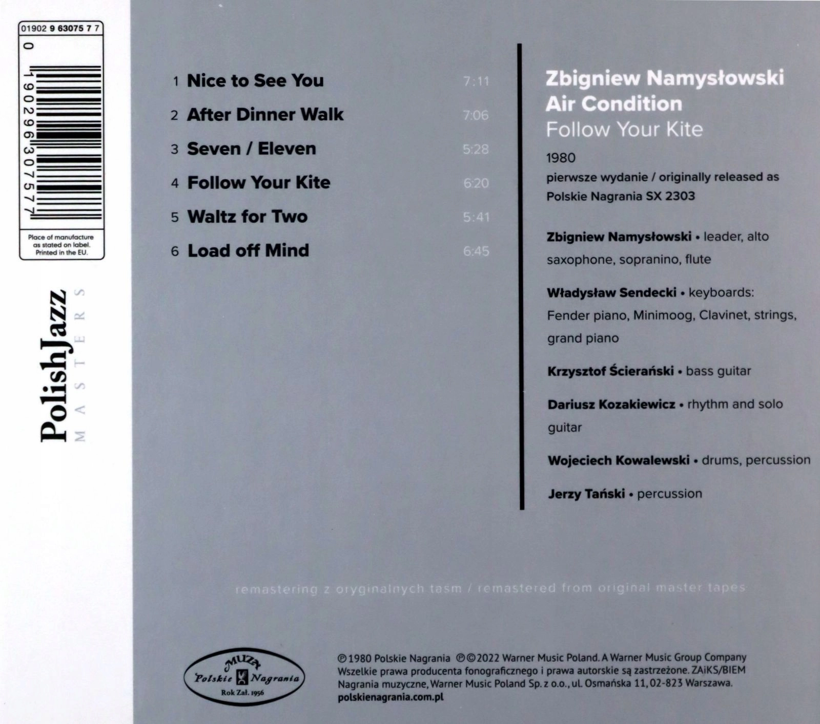 Follow Your Kite, CD - Muzyka