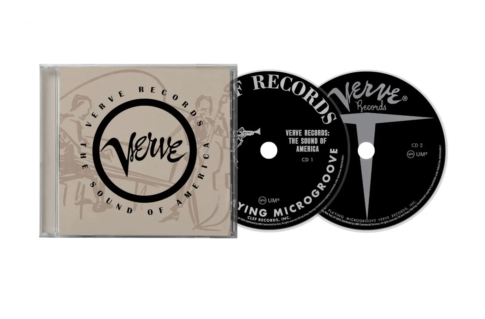 VERVE RECORDS: THE SOUND OF AMERICA (2CD) - Muzyka