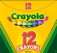 Crayola Kredki świecowe 12 szt - Papiernicze i szkolne
