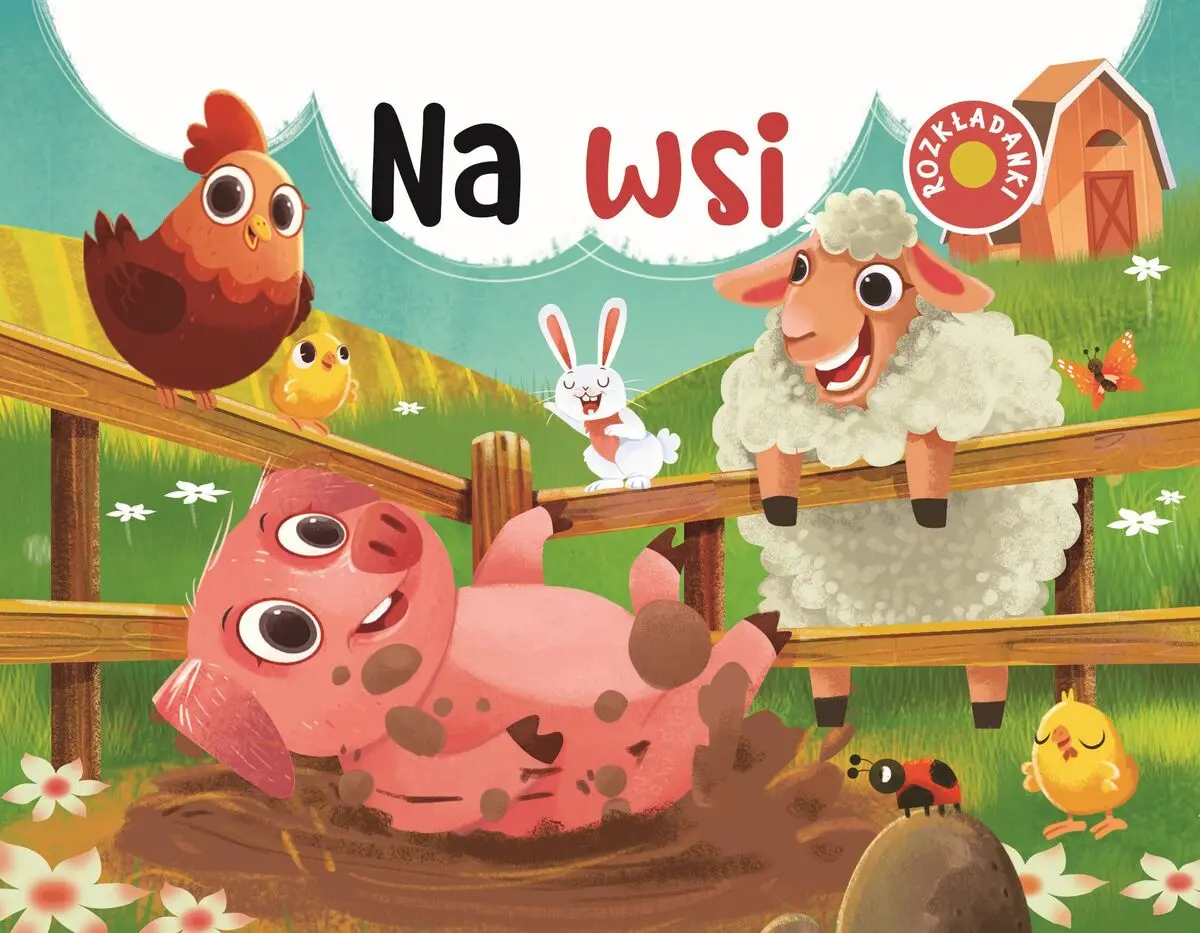 Na wsi. Rozkładanki - Książki