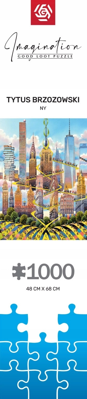 Puzzle Good Loot Imagination 1000 elementów Tytus Brzozowski Jork 5908305247999 - Puzzle