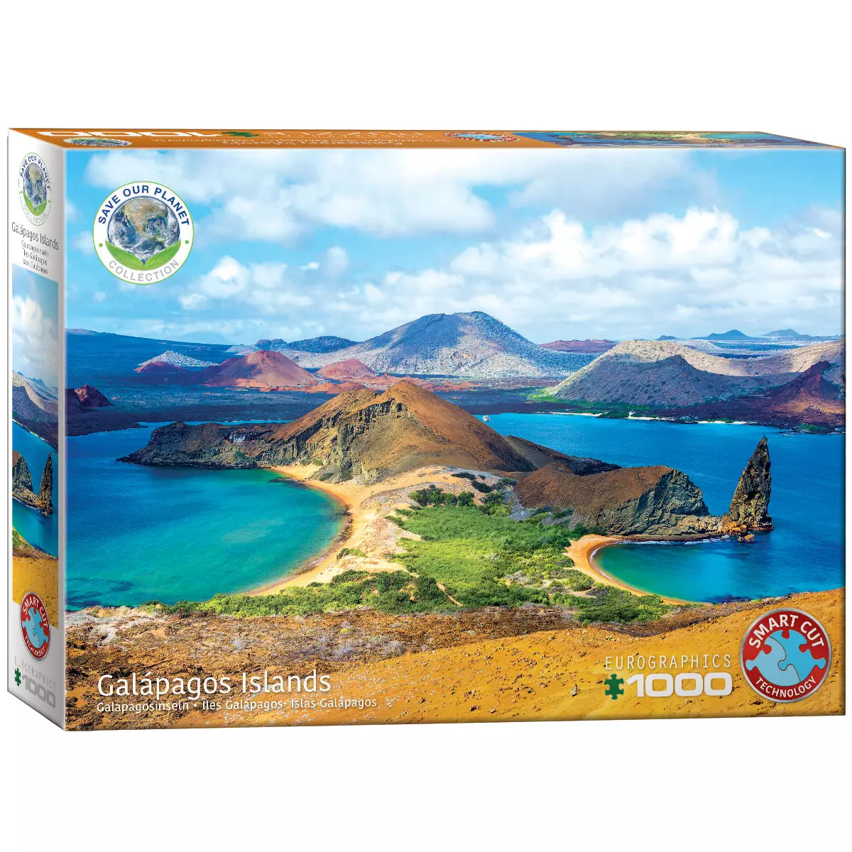 Puzzle 1000 elementów. Safe our planet, Wyspy Galapagos - Puzzle