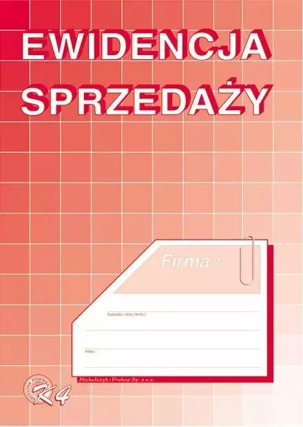 Ewidencja sprzedaży K4 - Papiernicze i szkolne