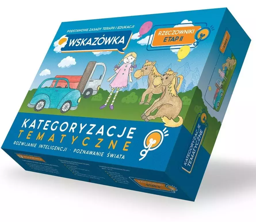 Kategoryzacje atematyczne. Rzeczowniki - etap 2 - Książki