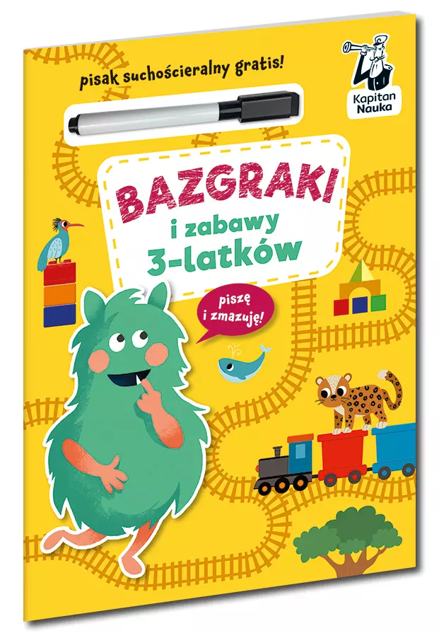 Bazgraki i zabawy 3-latków - Książki