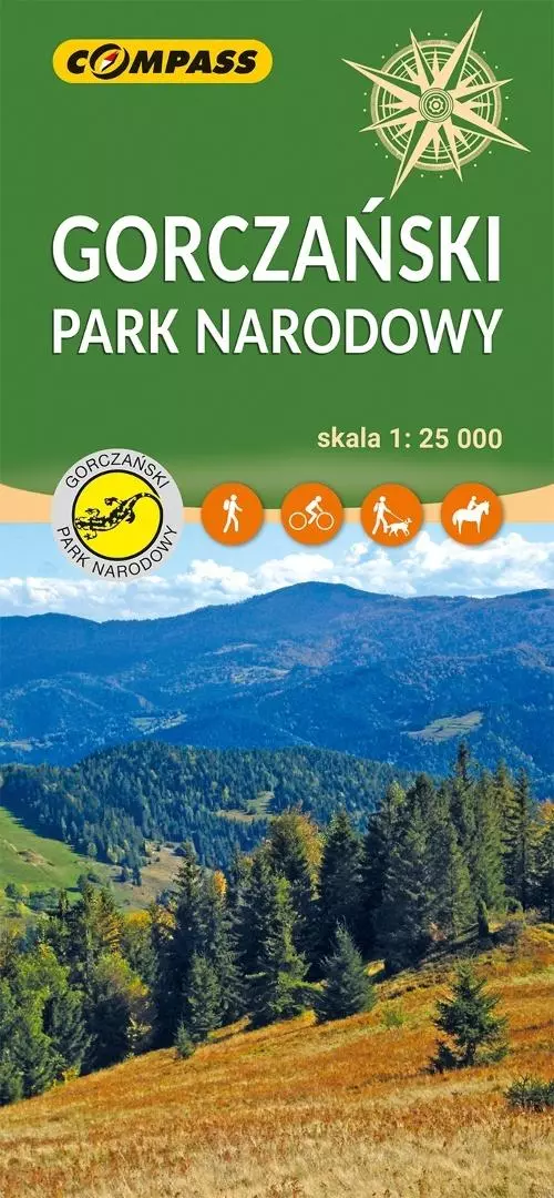 Mapa turystyczna - Gorczański Park Narodowy - Książki
