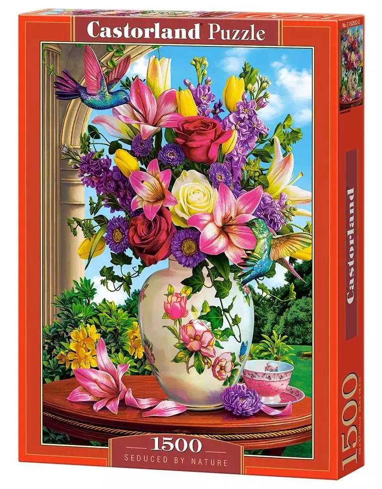 Puzzle 1500 elementów. Seduced by nature - Puzzle