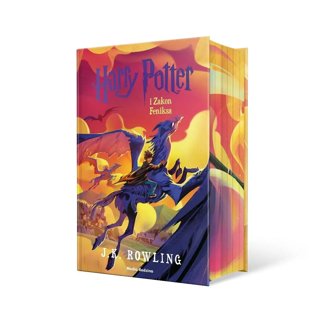 Harry Potter i Zakon Feniksa T.5 (barwione brzegi) - Książki