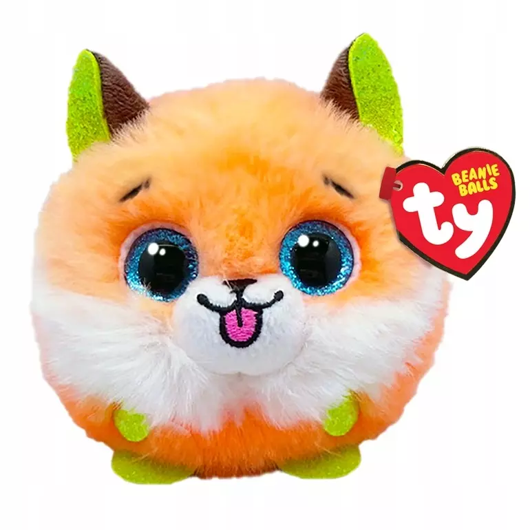 Maskotka TY Beanie Balls SHERBET lis pomarańczowy 42542 - Zabawki