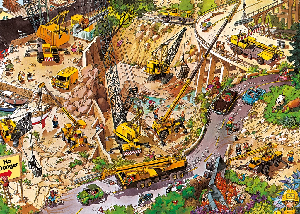 Puzzle 1000 elementów. Wanted! Tonio, Loup - Puzzle