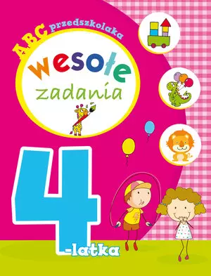 ABC przedszkolaka. Wesołe zadania 4-latka - Książki