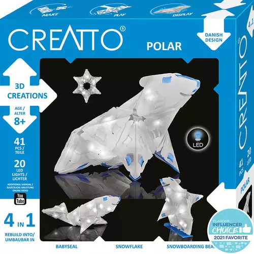 Creatto Świecący Miś Polarny i Przyjaciele - Gry
