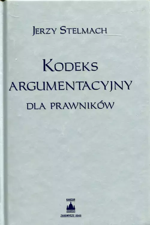 Kodeks argumentacyjny dla prawników - Książki