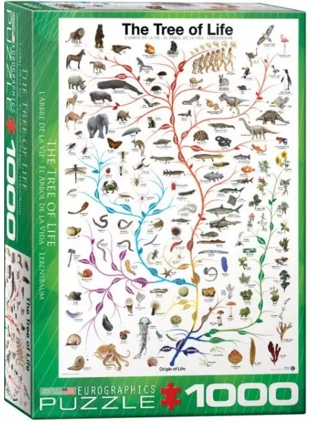 Puzzle 1000 elementów. Drzewo życia, natura - Puzzle