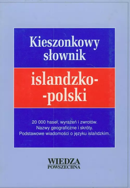 Kieszonkowy słownik islandzko-polski - Książki