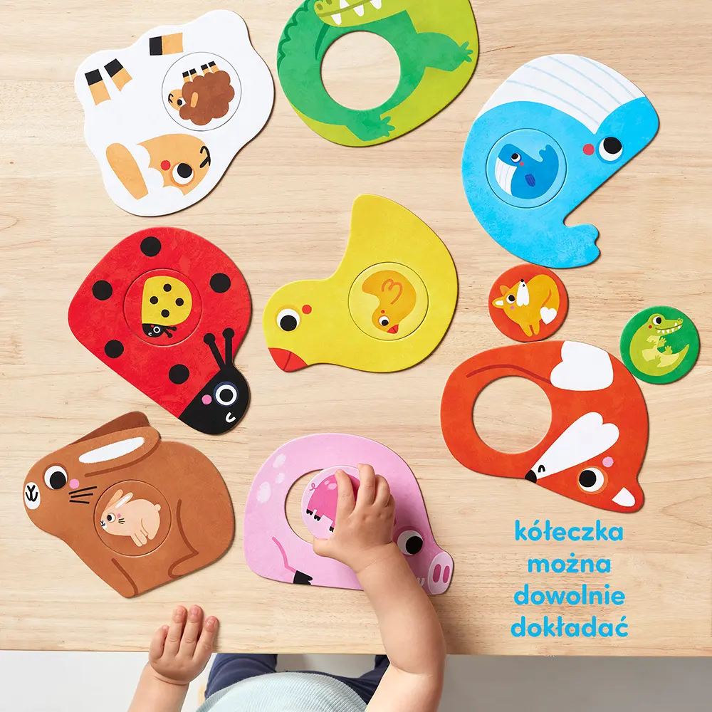CzuCzu. Pierwsze puzzle Maluszki - Puzzle