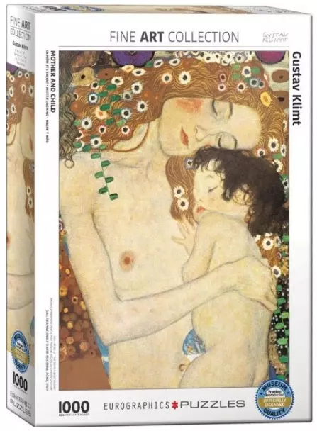 Puzzle 1000 elementów. Macierzyństwo, Klimt - Puzzle