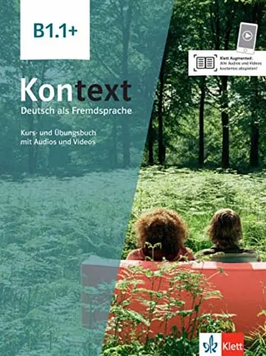 Kontext: Kurs- undUbungsbuch B1.1+ mit Audios und Videos - Książki
