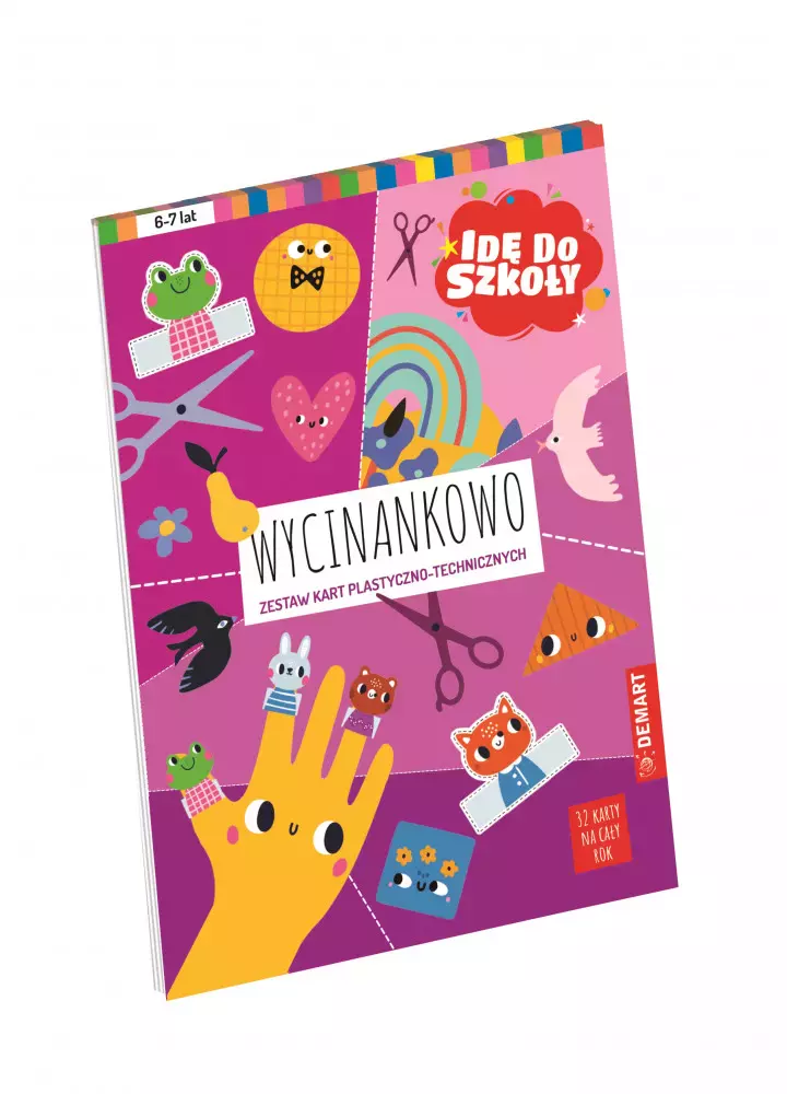 Wycinanki - Wycinankowo. Seria: Idę do szkoły. - Książki