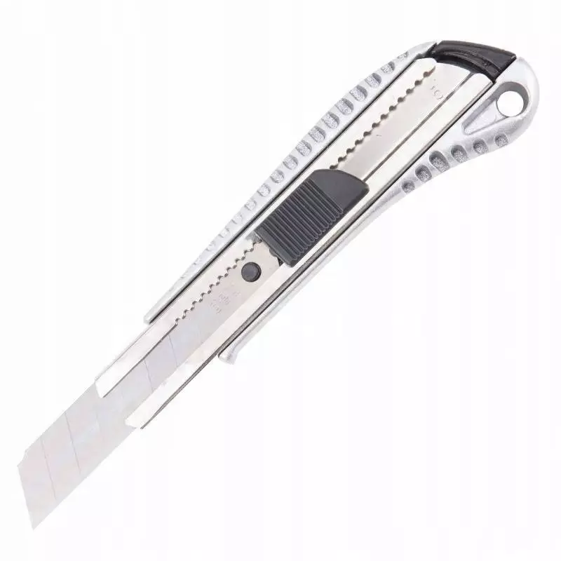 Nóż 18mm metalowy DELI - Papiernicze i szkolne
