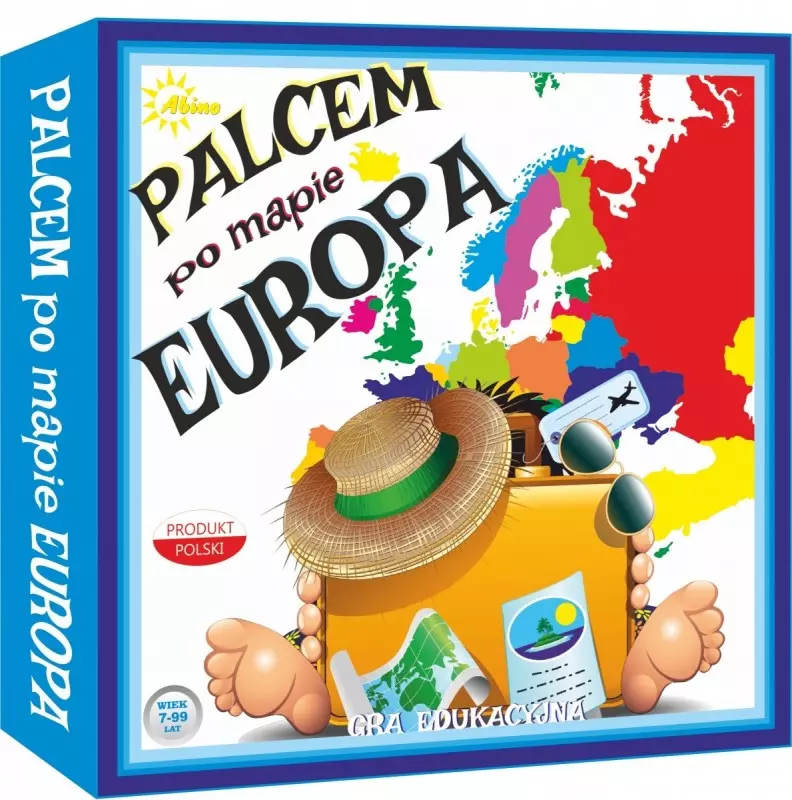 Palcem po mapie - Europa - Książki