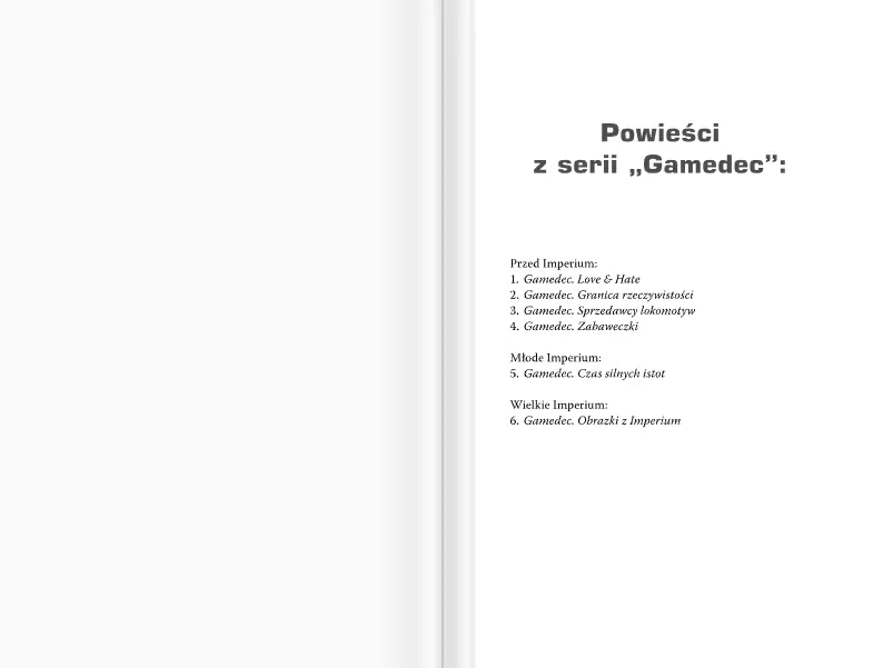 Gamedec. Love & Hate - Książki