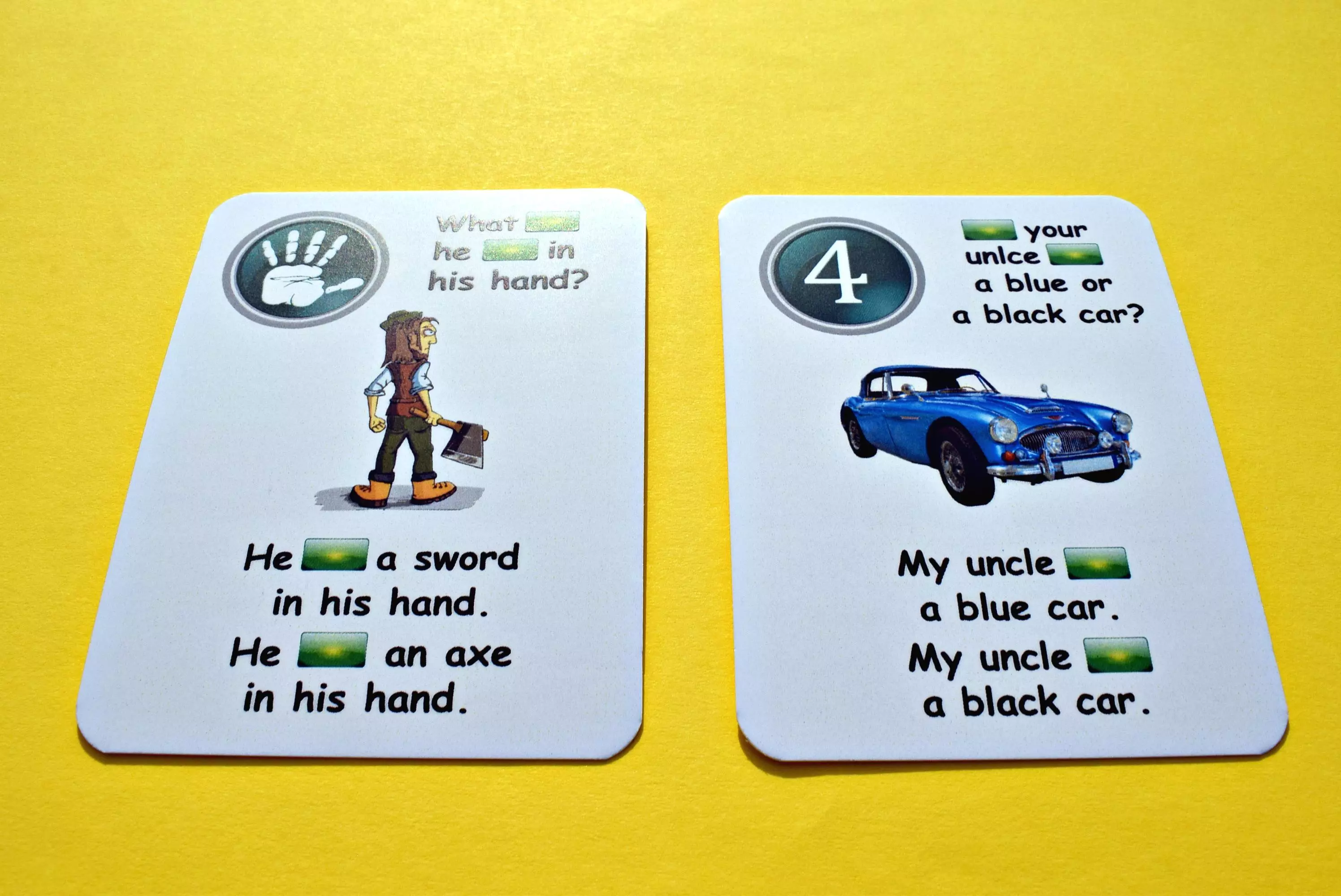 Fun Card English. Have Got - Gry