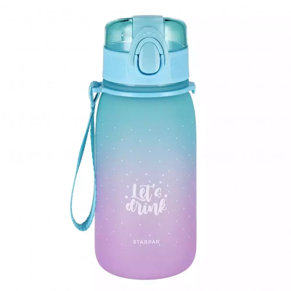 Bidon 400ml ombre violet-blue - Papiernicze i szkolne