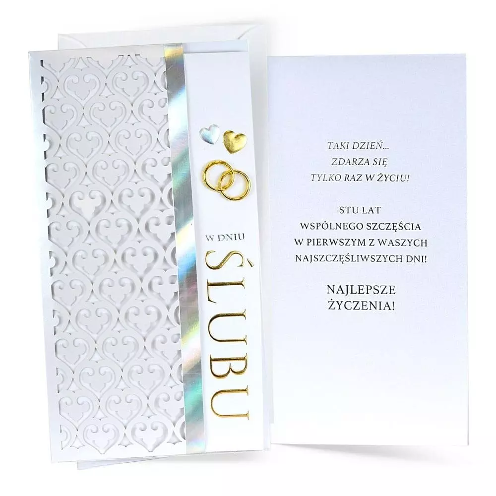Karnet Ślub - Papiernicze i szkolne