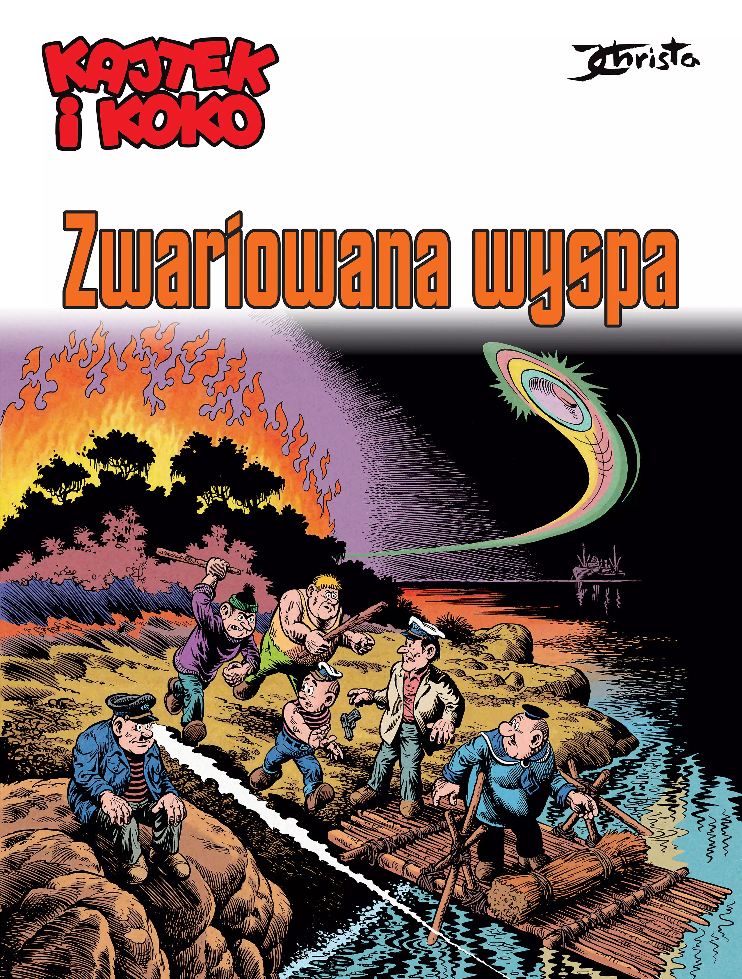 Kajtek i Koko. Zwariowana wyspa - Książki