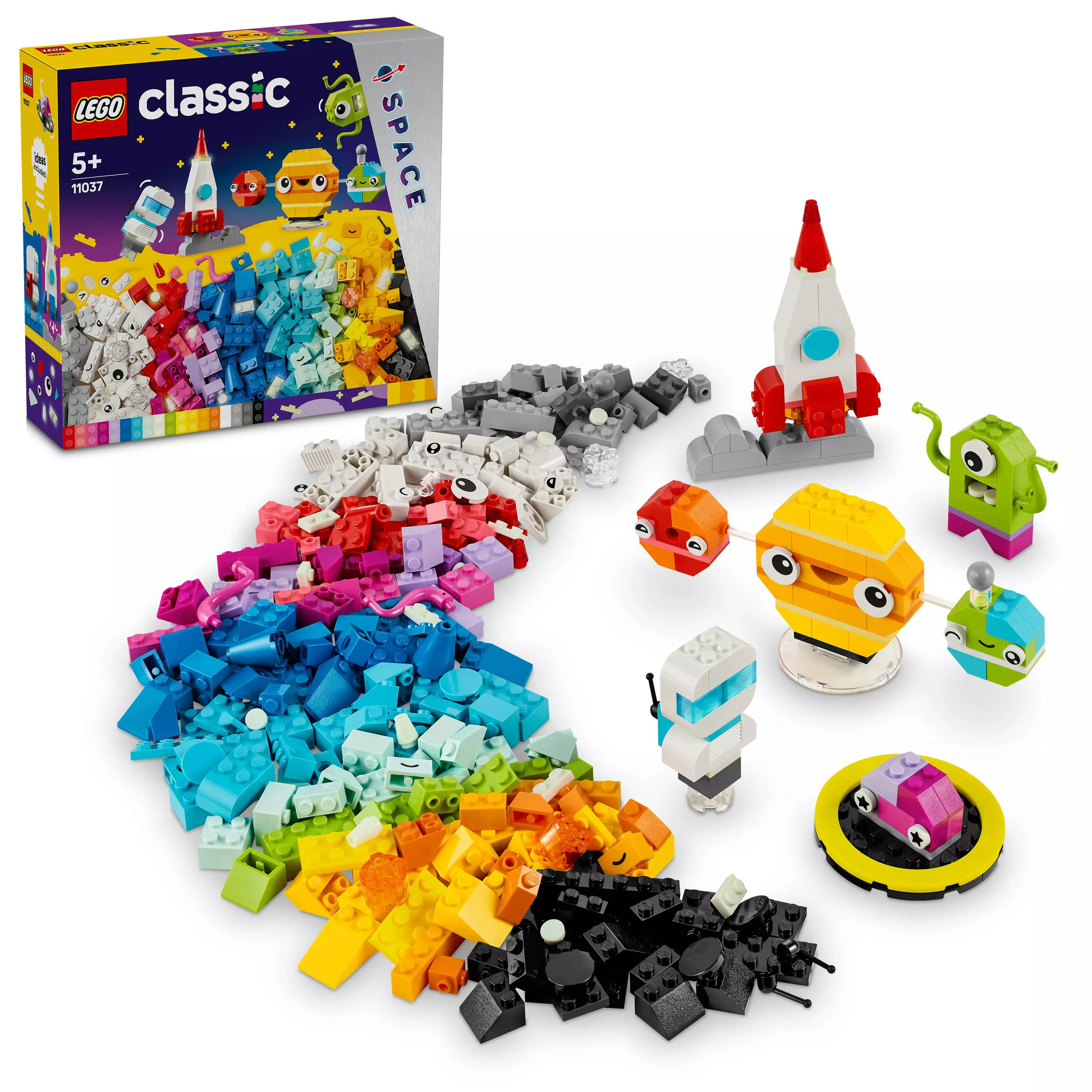 LEGO Classic Kreatywne planety 11037 - Zabawki