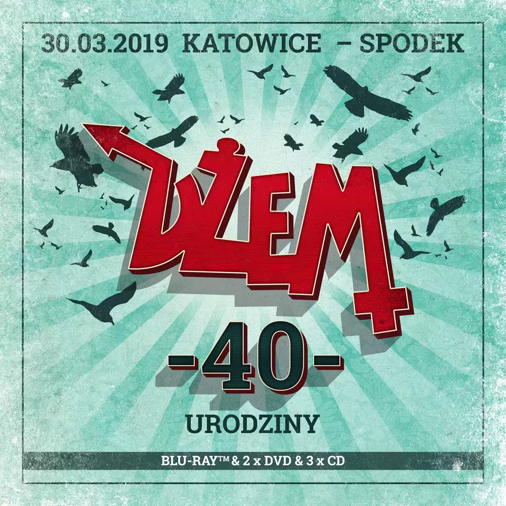 40 urodziny. CD + DVD + Blu-ray Disc - Muzyka