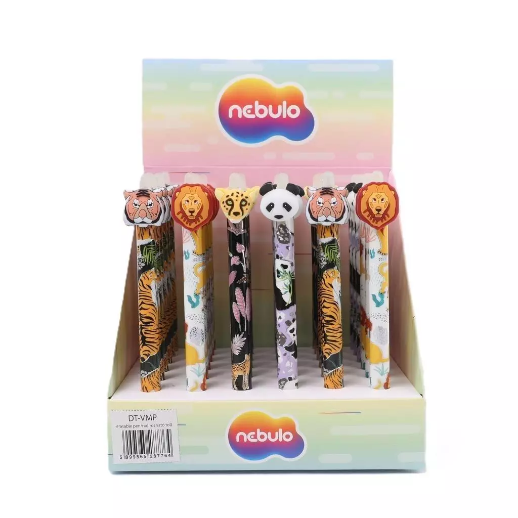 Długopis żelowy wymazywalny animals nieb - Papiernicze i szkolne
