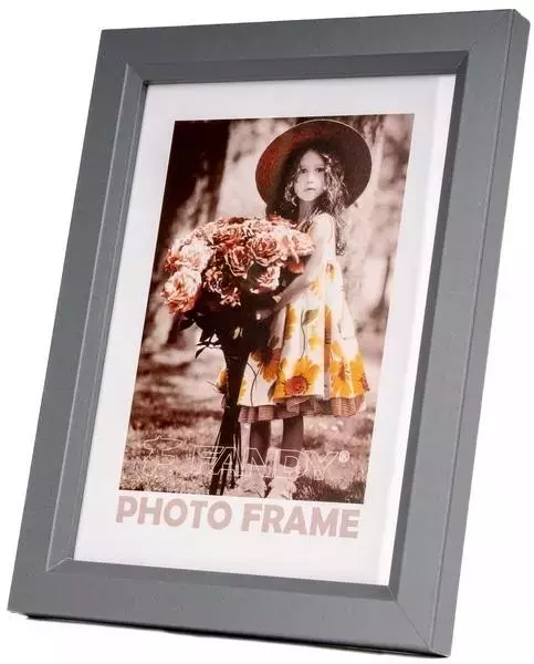 Ramka Bevel 10x15 4 szary - Papiernicze i szkolne