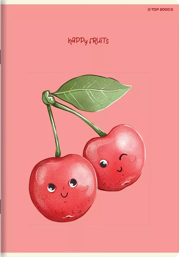Zeszyt A5/16k kratka Fruits Top A 20 - Papiernicze i szkolne