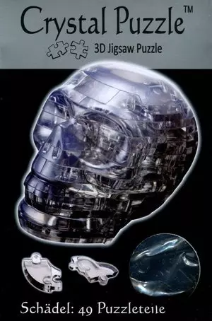 Crystal Puzzle. Czaszka 3D - Puzzle