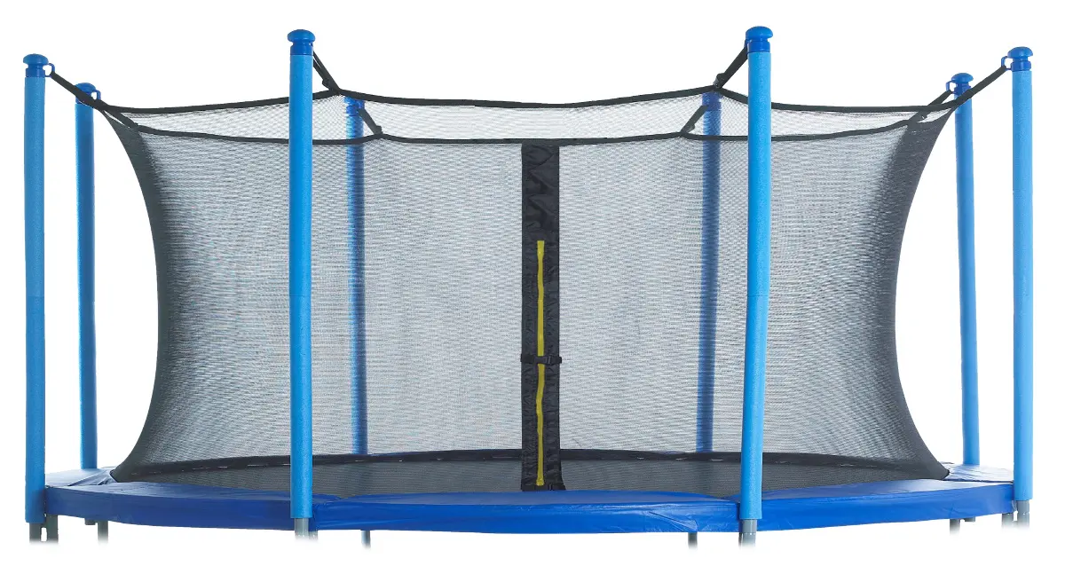 Wewnętrzna siatka ochronna na trampolinę 10 ft 8 słupków 305 cm - Elektronika i akcesoria